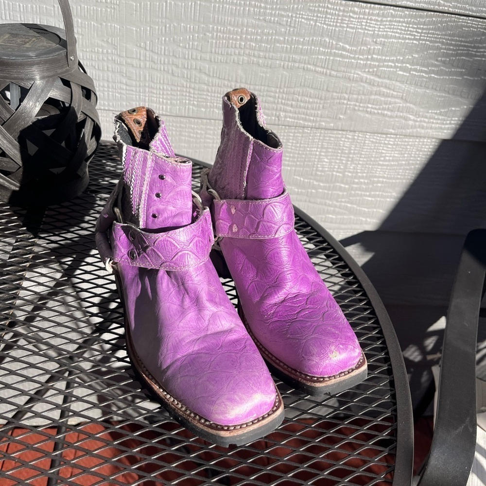 Freebird by Steven Limited Edition Whiskey Mood Ring Bootie Size 6 - Picture 15 of 16